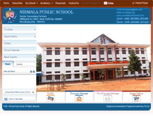 Tablet Screenshot of nirmalapbs.org